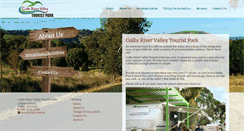 Desktop Screenshot of colliecaravanpark.com.au